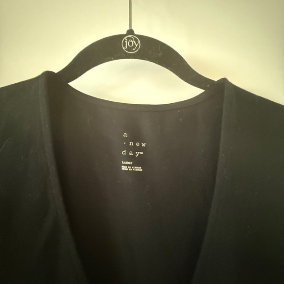 A New Day Sleeveless Black Bodysuit – Size Large - Picture 2 of 3